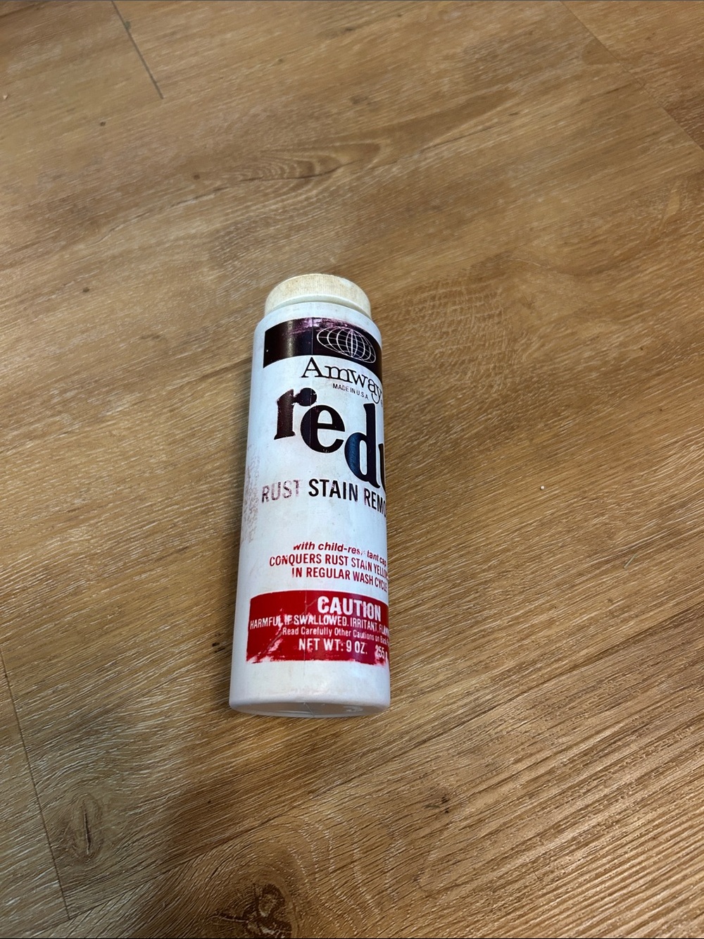 Vintage Amway Rust Stain Remover - 9 oz bottle